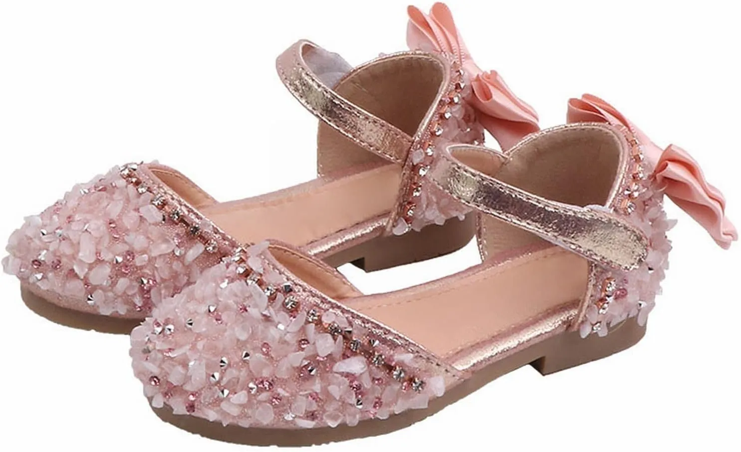 Summer Korean Version Rhinestone Soft Sole Girls' Sandals Princess Shoes Children's Shoes Spring Infant Sandals Girls