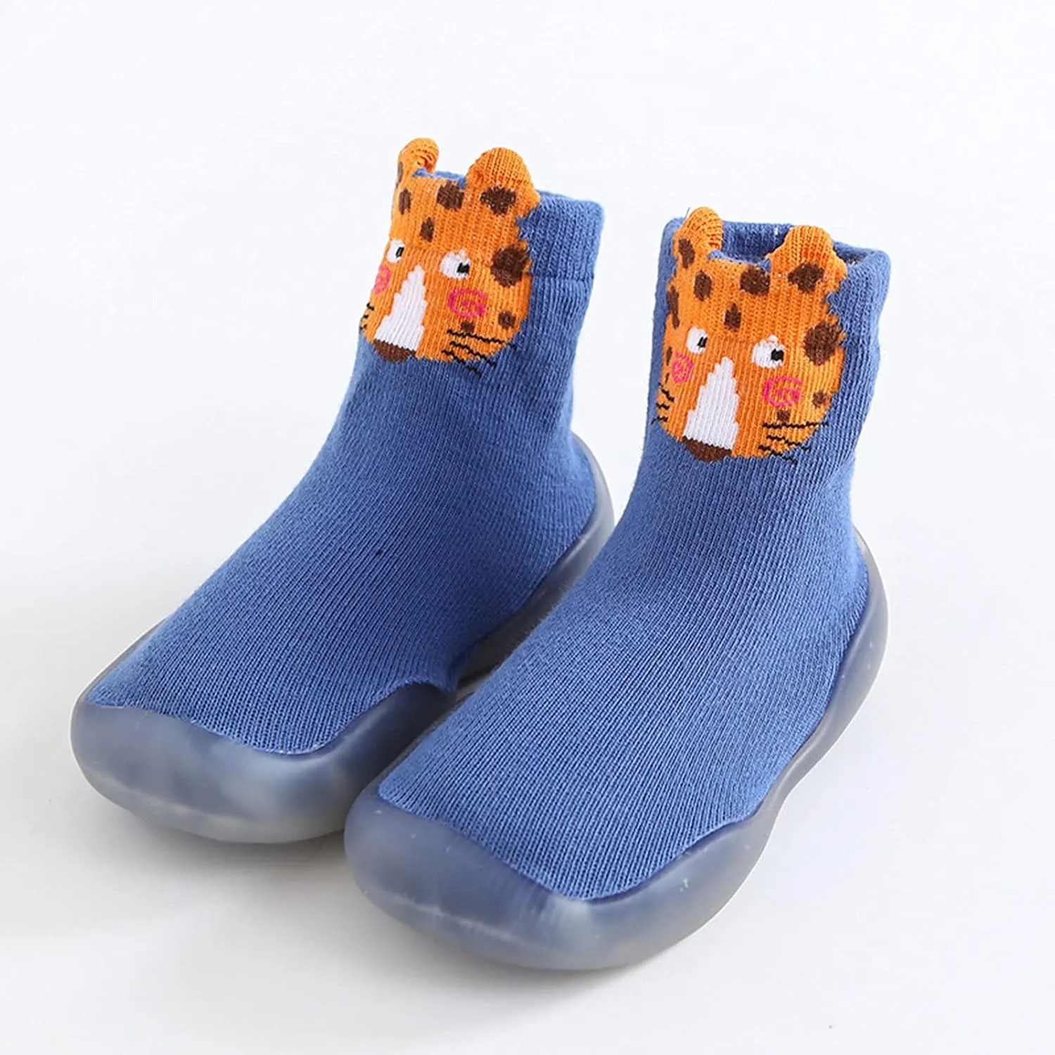 Toddler Baby Boys Girls Solid Warm Knit Soft Sole Rubber Shoes Socks Slipper Slippers for Men Non Slip