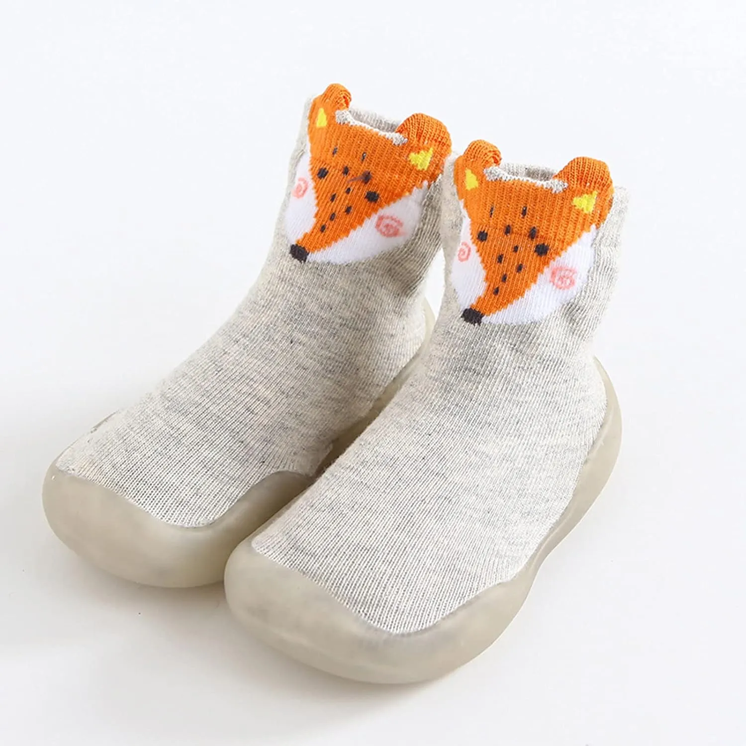 Toddler Baby Boys Girls Solid Warm Knit Soft Sole Rubber Shoes Socks Slipper Slippers for Men Non Slip