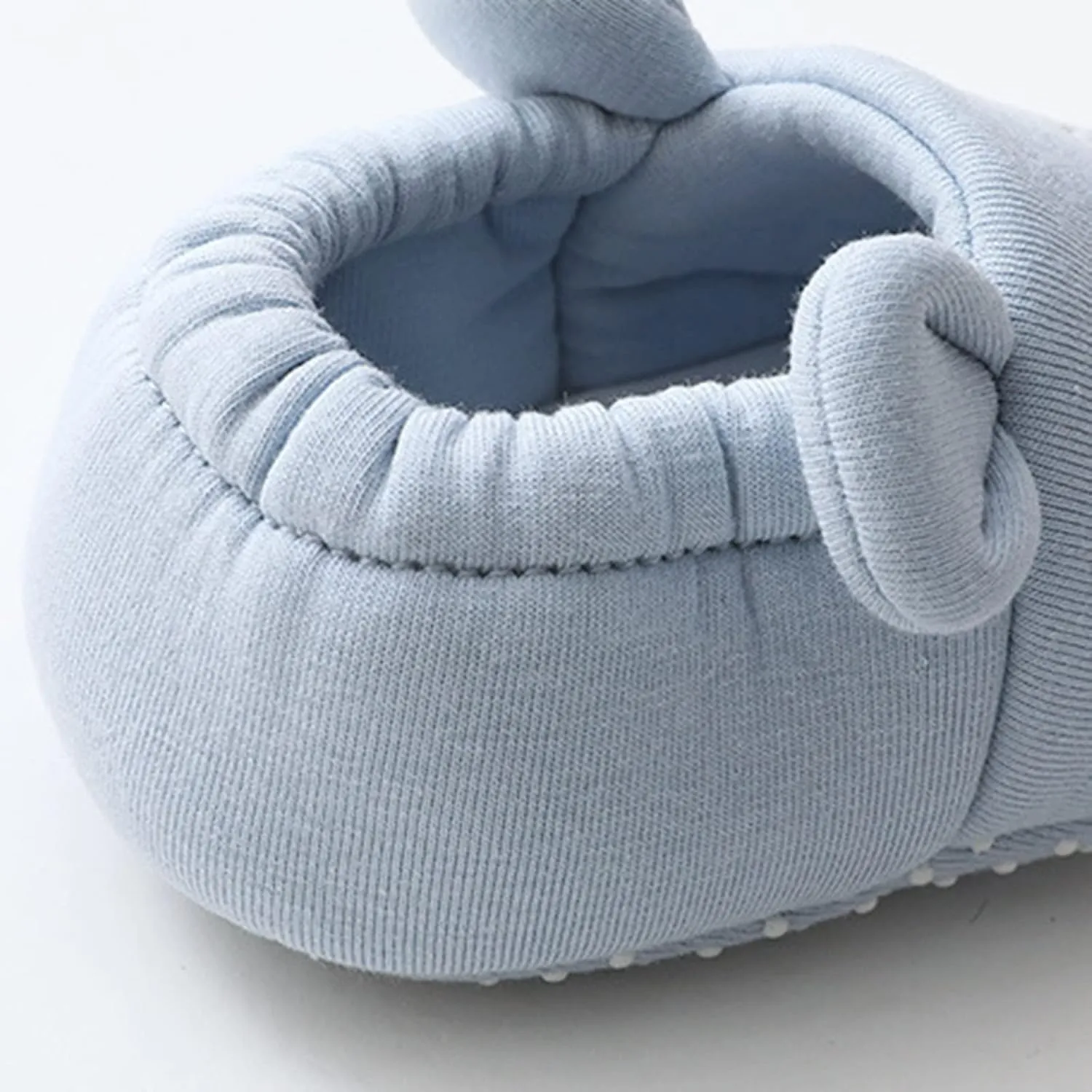 Toddler Baby Ear Sock Cotton Slippers Boys Girls Soft Non-slip House Floor Shoes Infant First Wailing Slipper