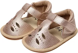 Toddler Girls Boys Sandals Summer Beach Hollow Out Flat Sandals Soft Anti-Slip Rubber Sole First Walker Crib Shoes