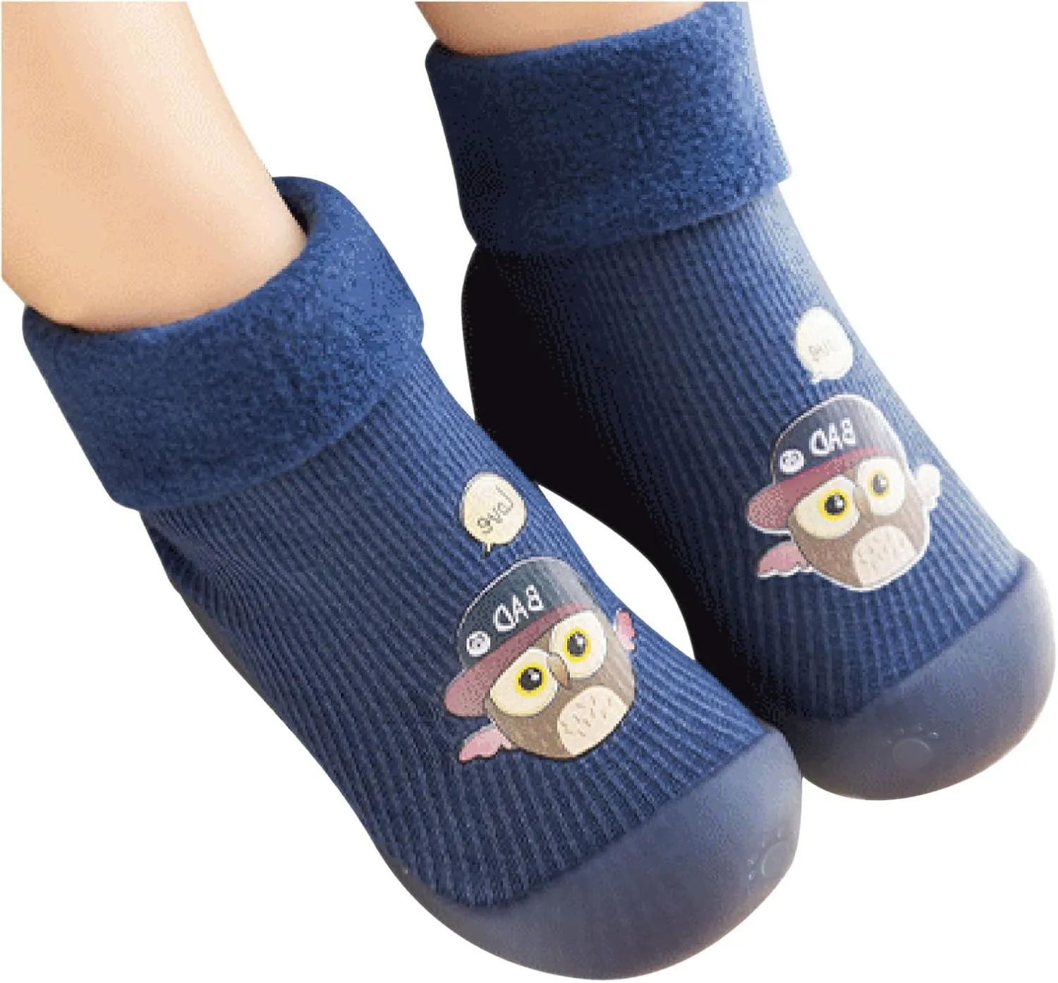 Toddler Light up Shoes Girls Rubber Boys Girls Sole Toddler Knit Soft Warm Baby Stocking Shoes Shoes for Girls