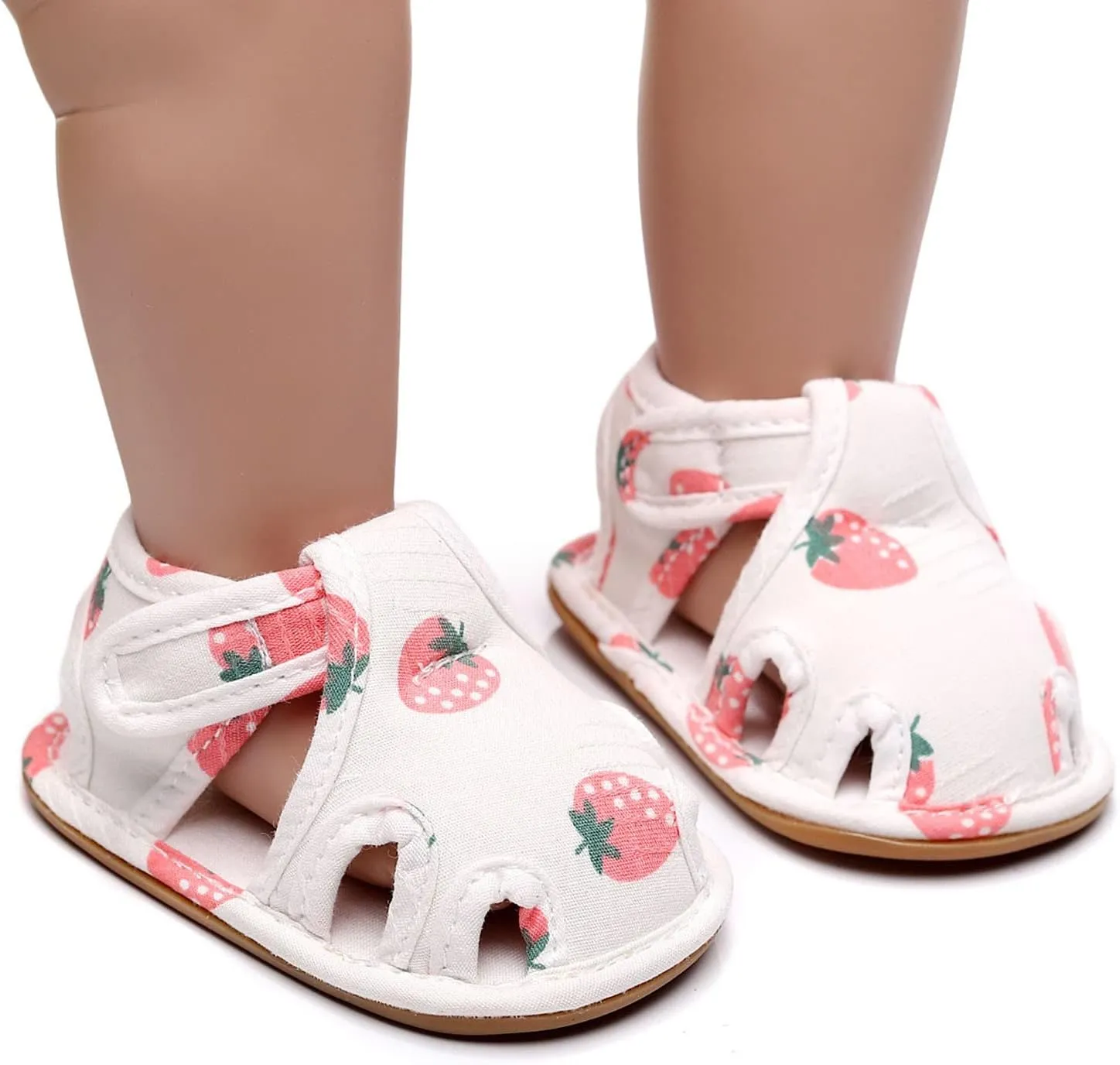 Toddler Lightweight Shoes Infant Boys Girls Open Toe Solid Shoes First Walkers Shoes Summer Potato Feet Shoes Baby