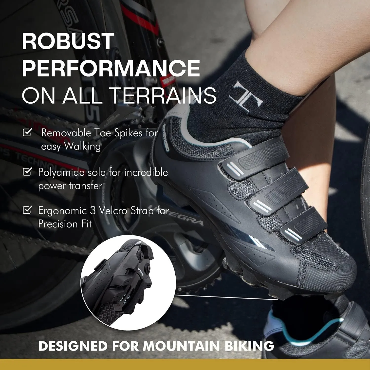 Tommaso Cycling Shoes WomenOutdoor Cycling Shoes WomenWomen Special Bike ShoesWalkable Cycling ShoesWomen SPD Cycling ShoesIndoor Cycling Shoes Women SPDSPD Cleat Installed