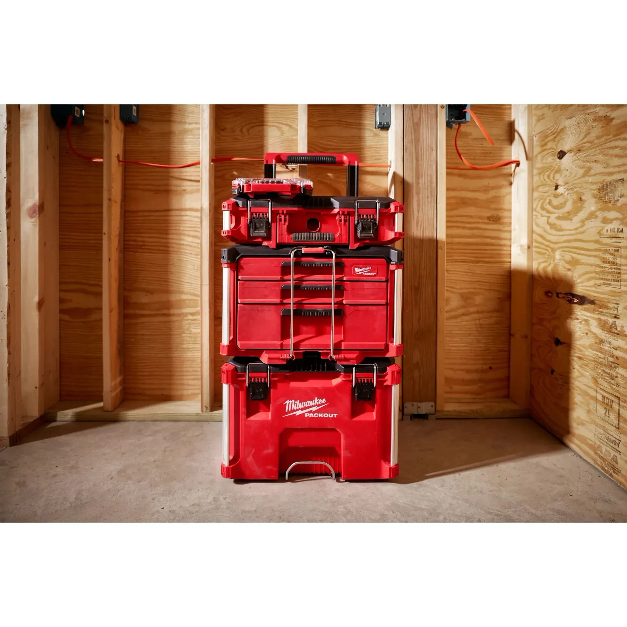 Tool Box - Milwaukee PACKOUT™ Multi-Depth 3-Drawer Tool Box, 48-22-8447