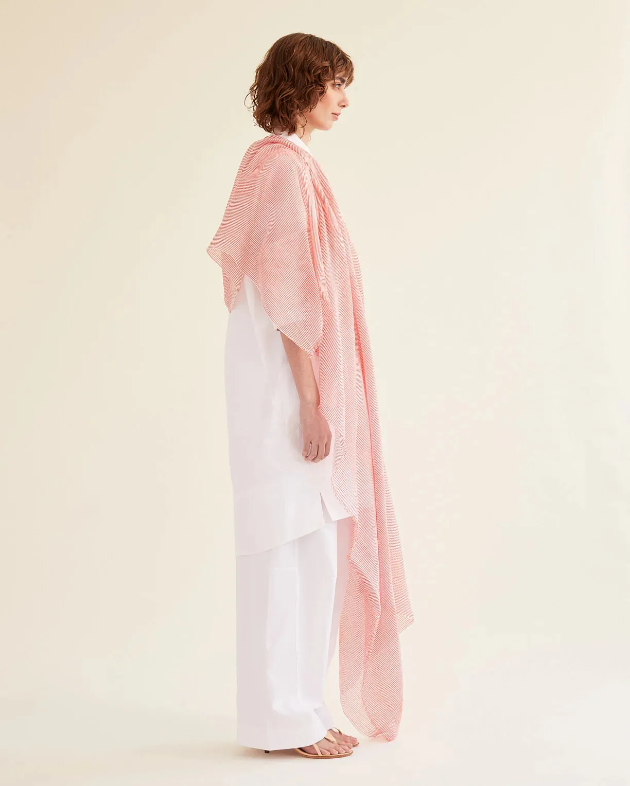 Trait Scarf in Candy Stripe