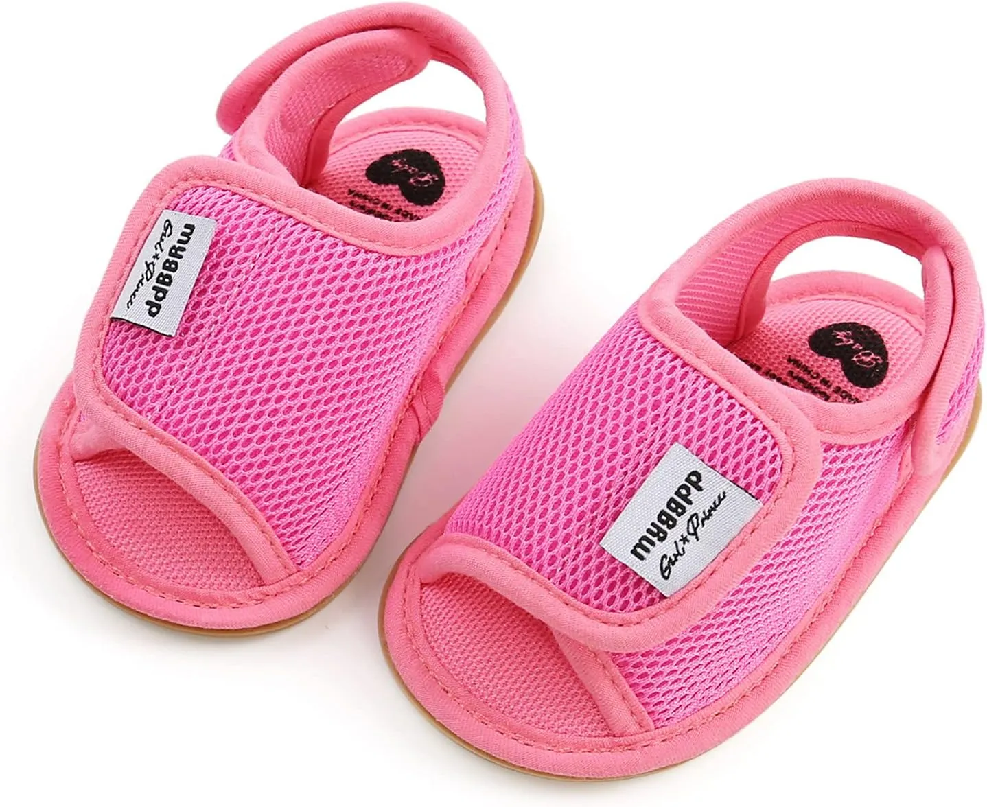 Walking Sandals Soft Baby Flat Girls Non-Slip Shoes Shoes Mesh Sole Rubber Boys Baby Shoes Toddler Girl Beach