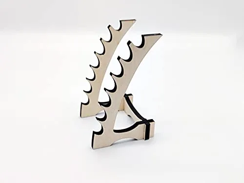 Whittlewud Wooden Paint Brush Rack Stand Pigment Ink, Paint brush stand, Paint Brush Holder